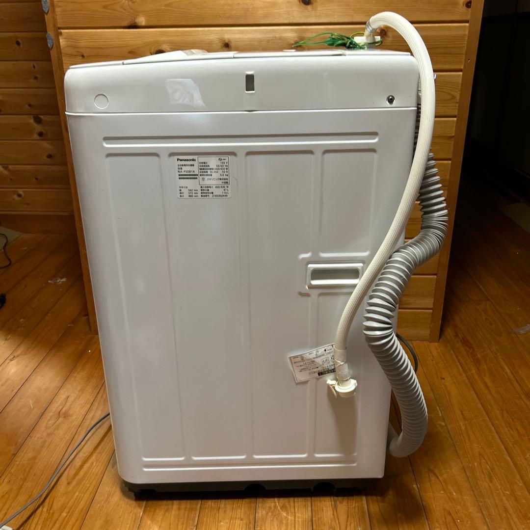Panasonic 洗濯機 小型 一人暮らし 5.0kg 2021年