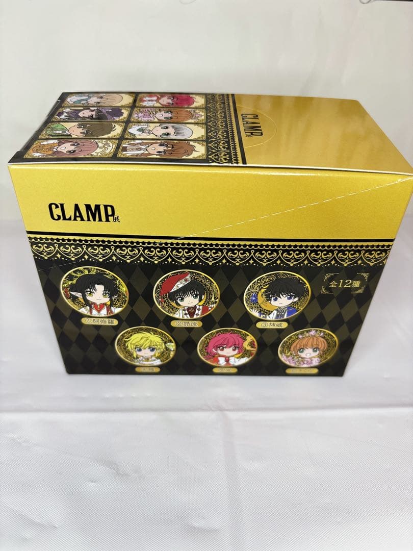 CLAMP展　カンバッチ　ミニスタンド　コンプリート