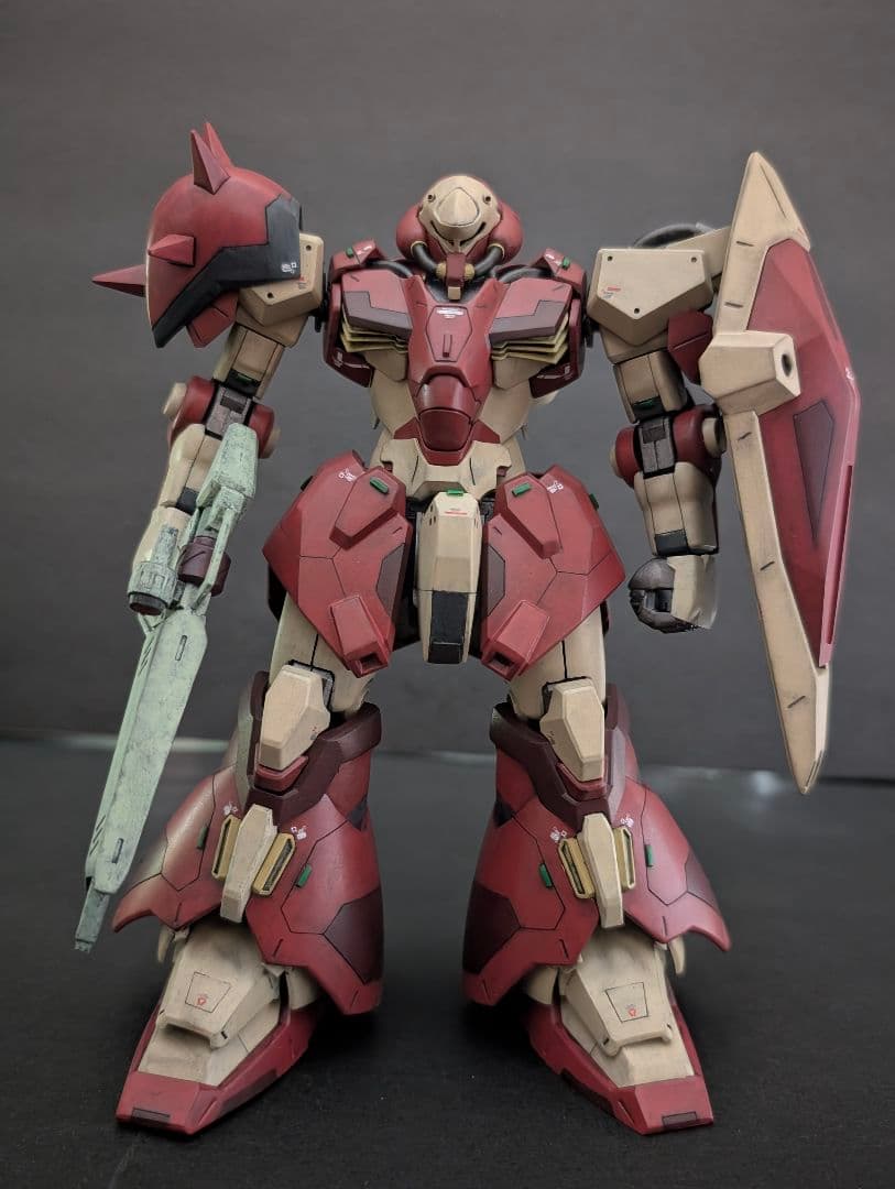 HG メッサーF02型 全塗装 改修 完成品 閃光のハサウェイ ガンプラ