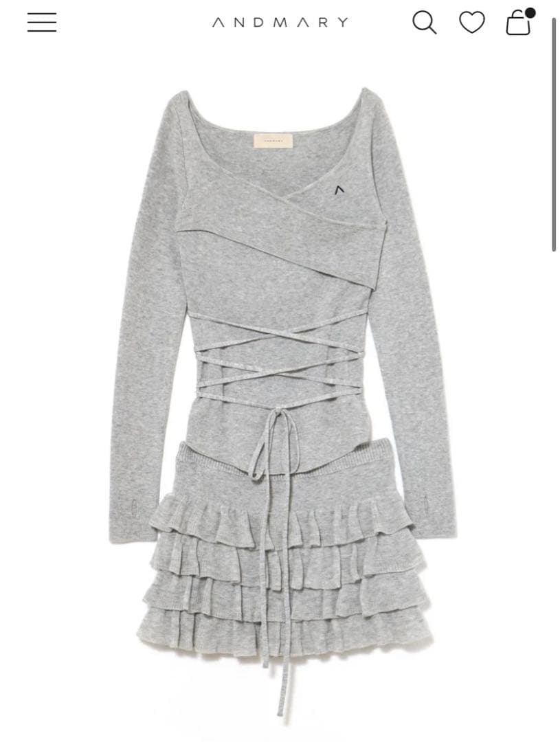 Andmary Leia frill set up - メルカリ