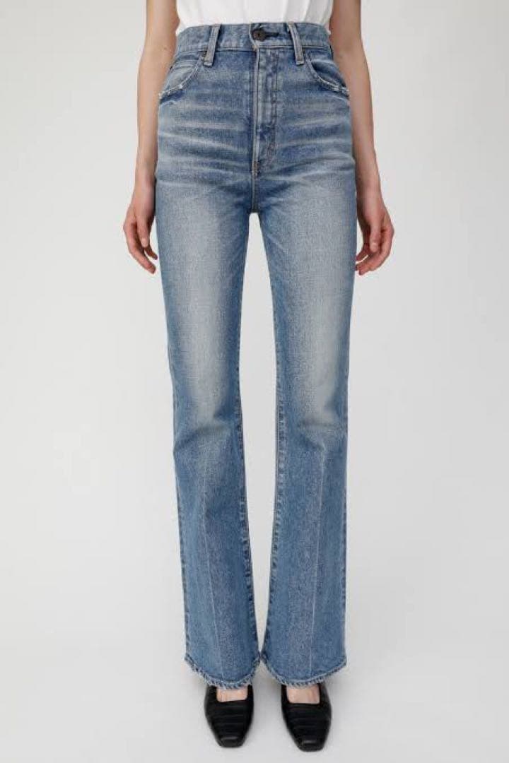 MOUSSY MVS FLARE フレアデニム 23インチ ブルー MOUSSY | MVS FLARE (フレア ) |SHEL'TTER WEBSTORE