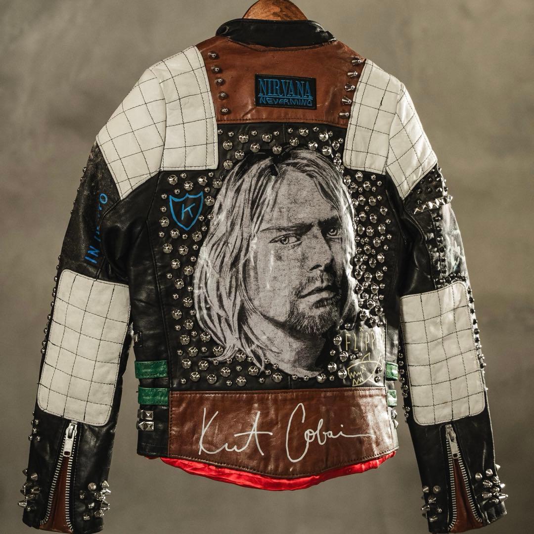 NIRVANA 鋲ジャン 激レア カスタムライダース 幻