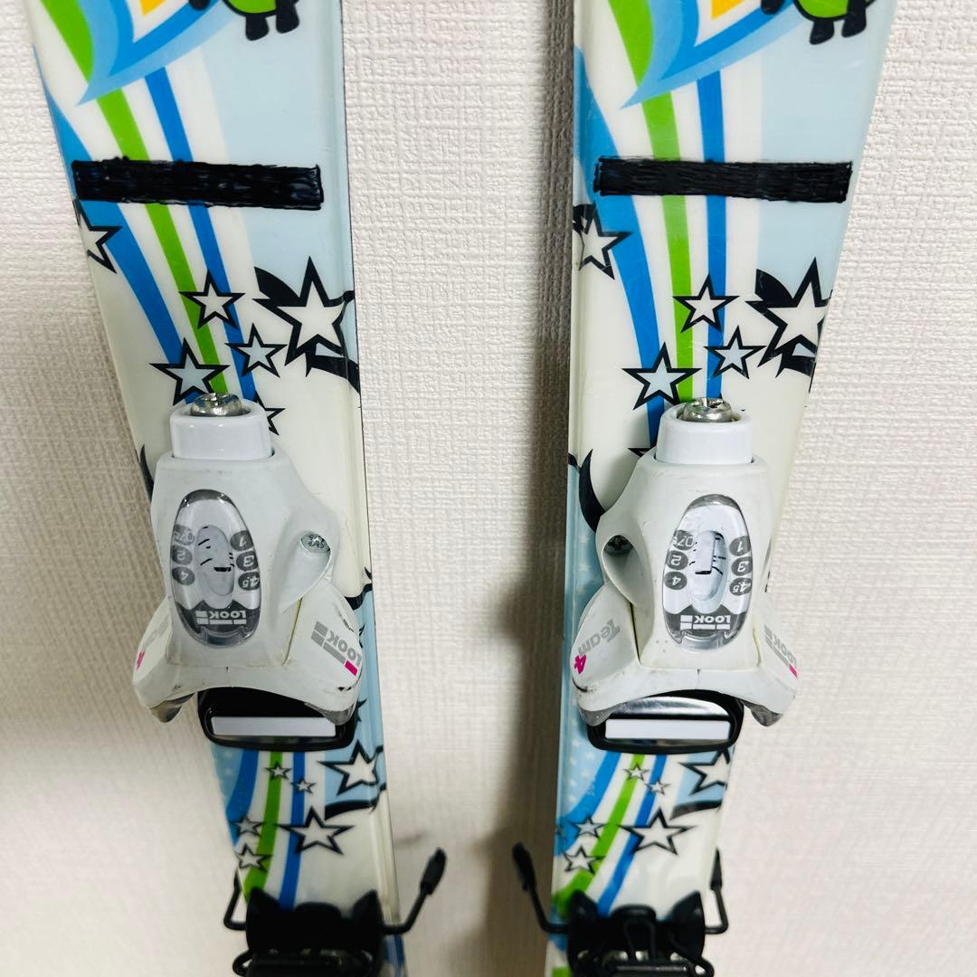 SWALLOW PANDAキッズスキー板 ストックセット 100cm パンダ - メルカリ