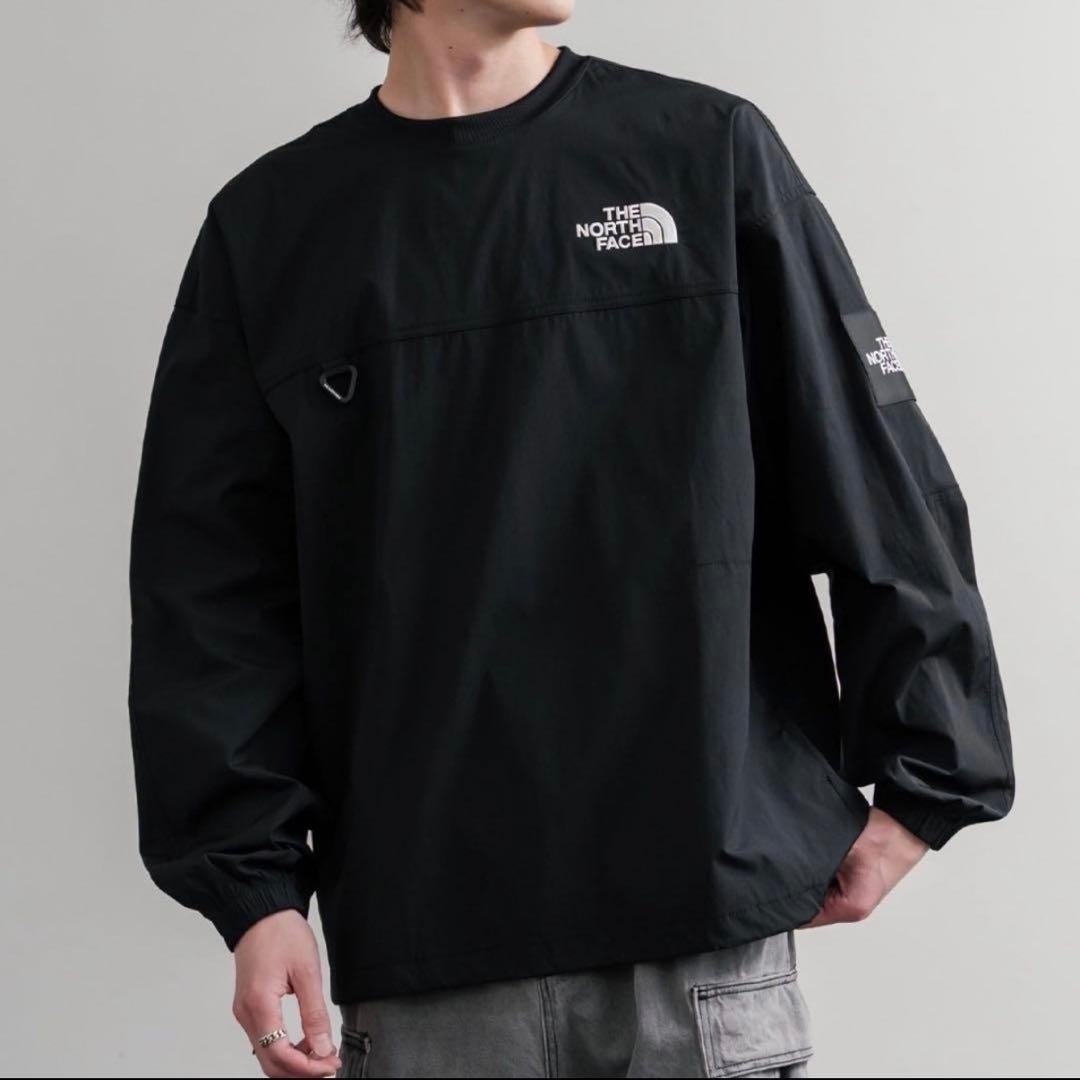 ラスト1点✨ ノースフェイス XL アルバニークルーネック 黒 ロンT