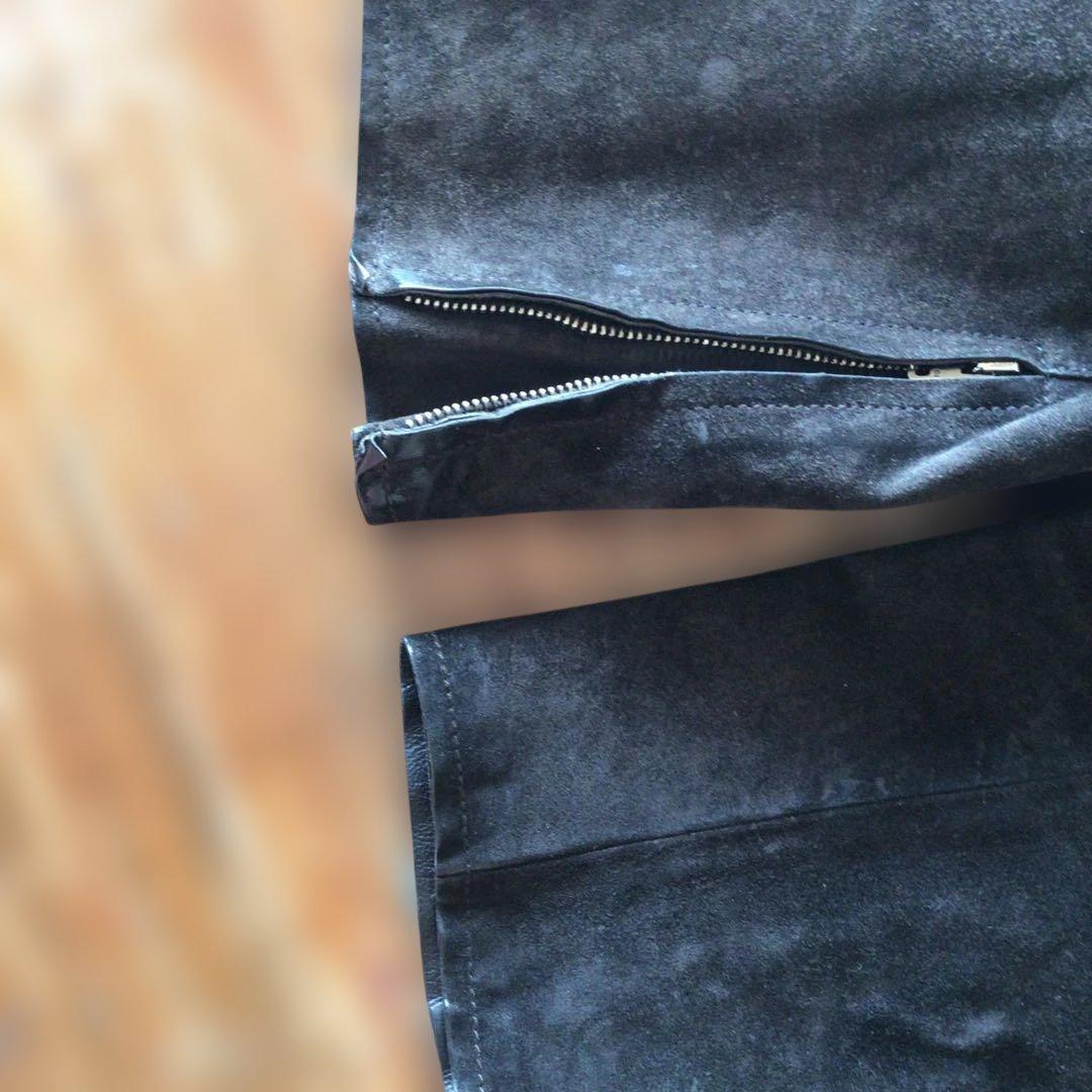 グッチGUCCI スウェード シングルライダース サイズ48 - メルカリ