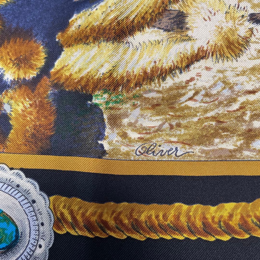 HERMES カレ90 レア 極希少 the pony express 正規品 - メルカリ