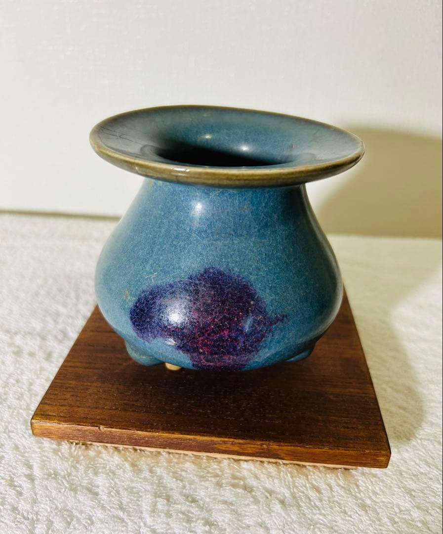 中国古美術 宋時代鈞窯壺 水指水盂 - メルカリ
