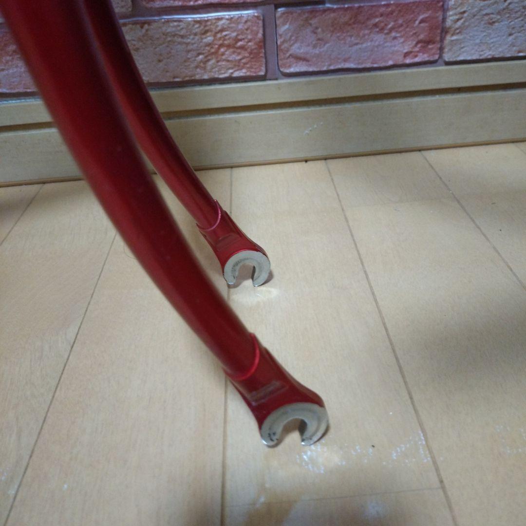 大きめ！競輪NJS認定 Panasonic ピストフレーム レッド - メルカリ