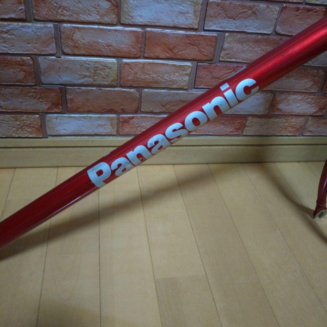 大きめ！競輪NJS認定 Panasonic ピストフレーム レッド - メルカリ
