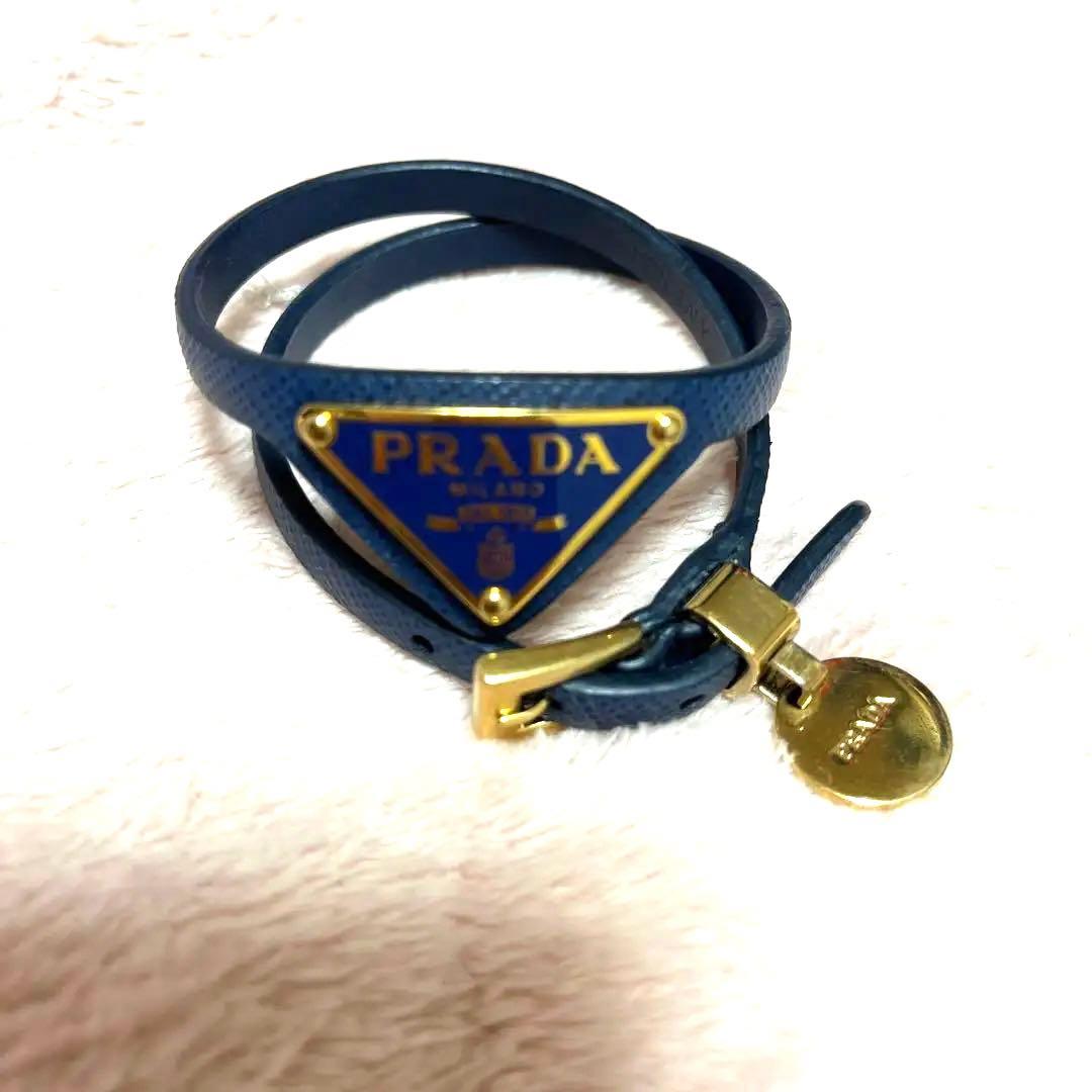 最終価格✨激レア❣️✨PRADA プラダ サフィアーノレザー ブレスレット