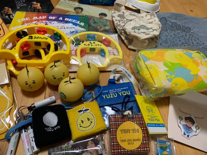 ゆず　グッズ・タオル・Tシャツ　大量出品