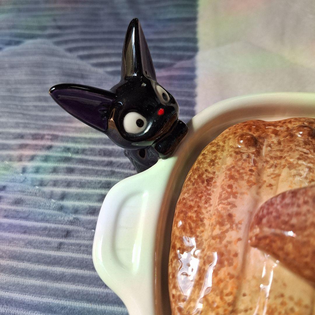 魔女の宅急便　ニシンのパイ　クッキージャー　ジジ付き　[難有り]