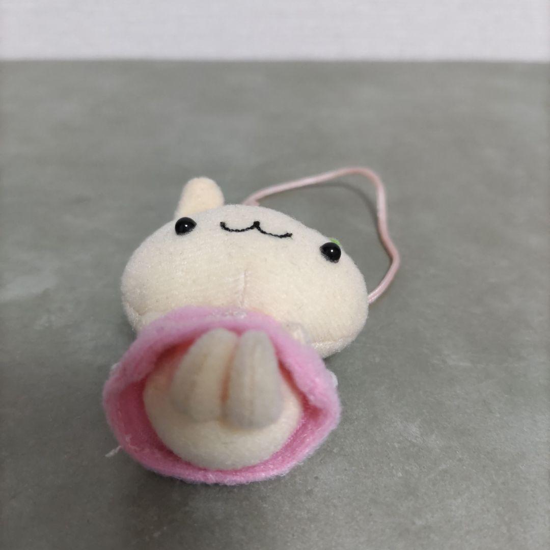 San-Xサンエックス うさぎマスコット クリーム ピンク服 - メルカリ