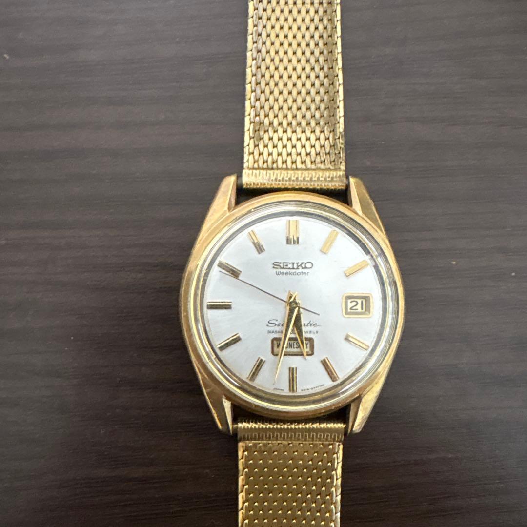 小*こ様 SEIKO ビンテージ 時計 ゴールド 電池交換済み】 SEIKO セイコー クォーツ ゴールド アンティーク