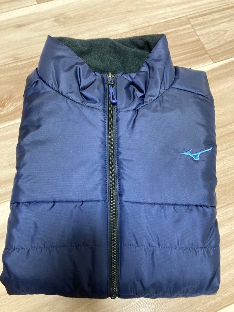 値下げします❗️ Mizuno DWV71 ネイビー発熱ベスト - メルカリ