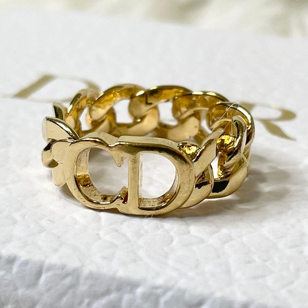 ☆クリスチャンディオール☆ リング 指輪 30 モンテーニュ CDロゴ Lサイズ