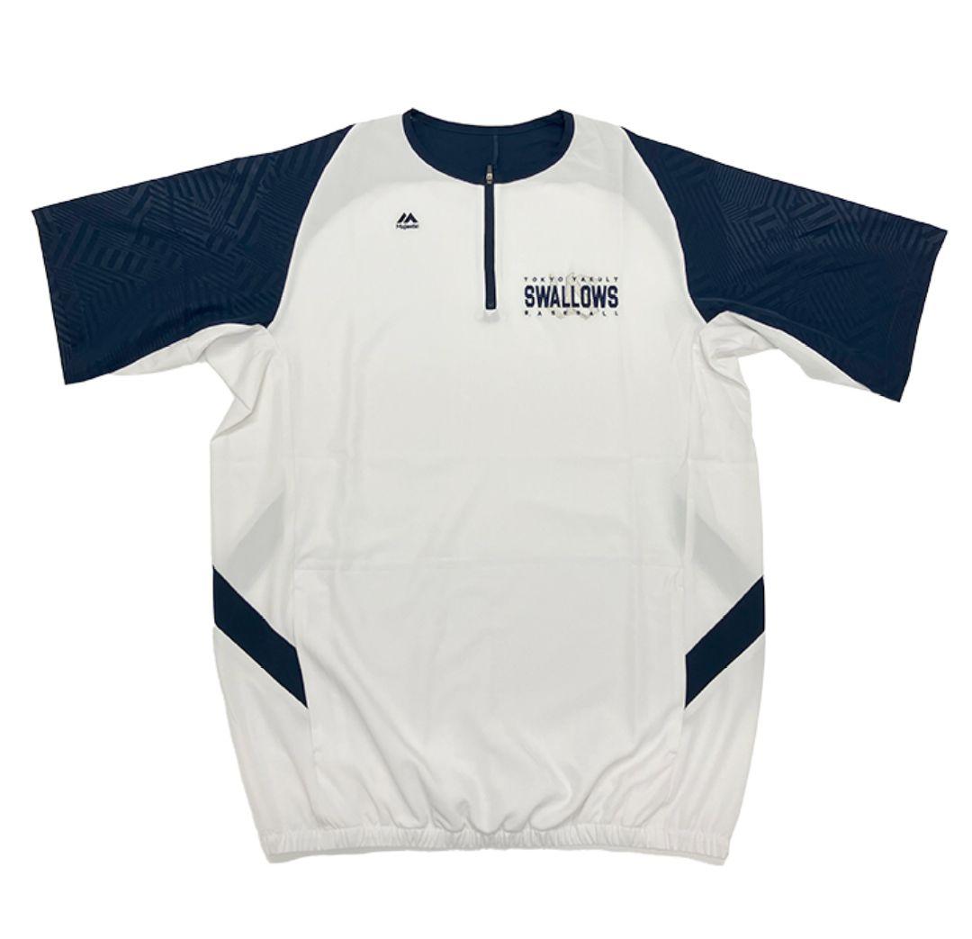 ヤクルトスワローズ プロコレゲーマージャケット半袖 M - メルカリ