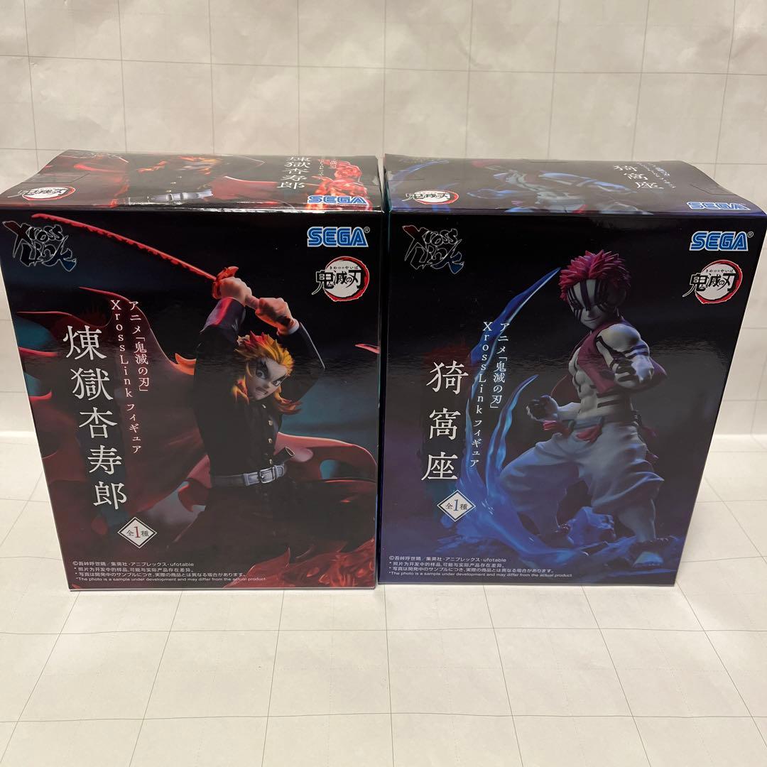 クロスリンク Xross Link 煉獄杏寿郎 猗窩座 フィギュアセット - メルカリ