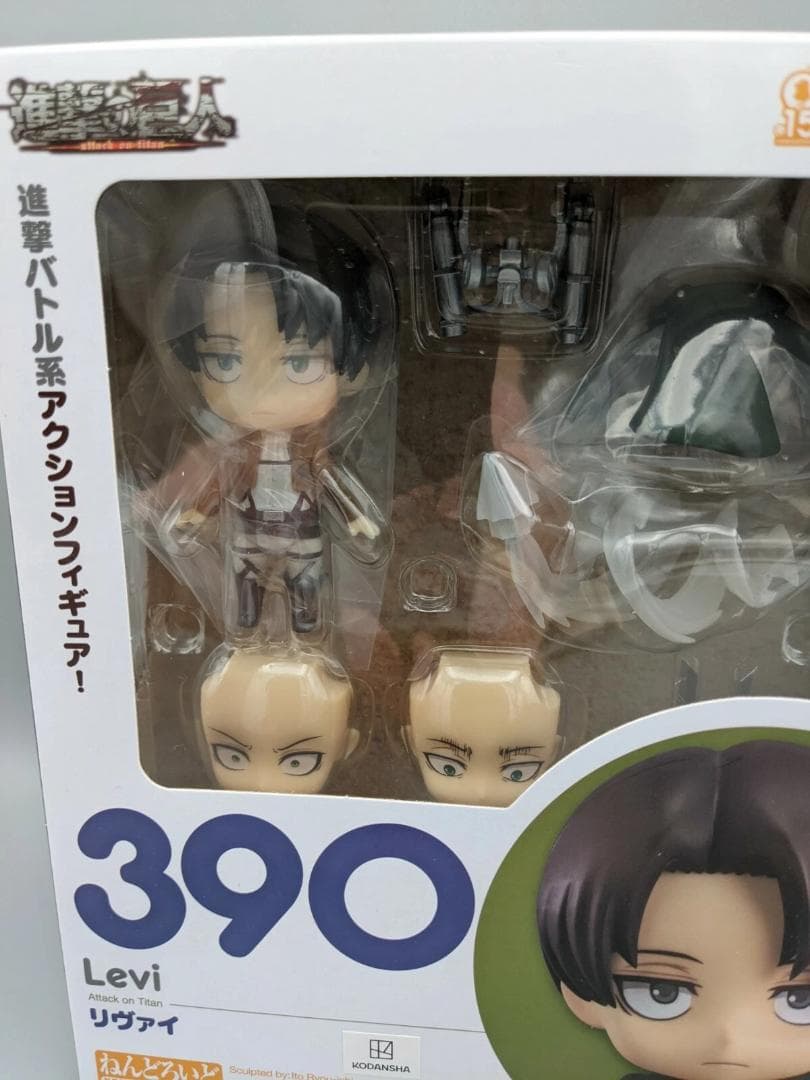 新品未開封 ねんどろいど 390 リヴァイ 進撃の巨人　グッドスマイルカンパニー