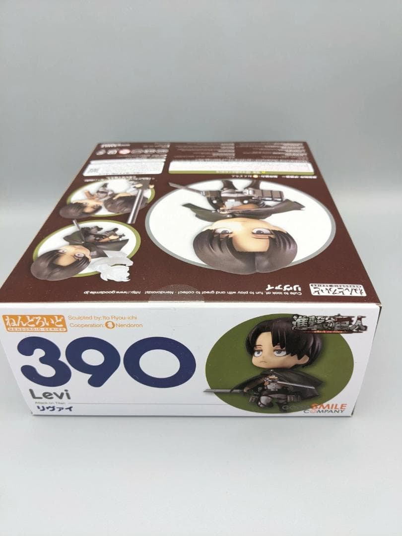 新品未開封 ねんどろいど 390 リヴァイ 進撃の巨人　グッドスマイルカンパニー