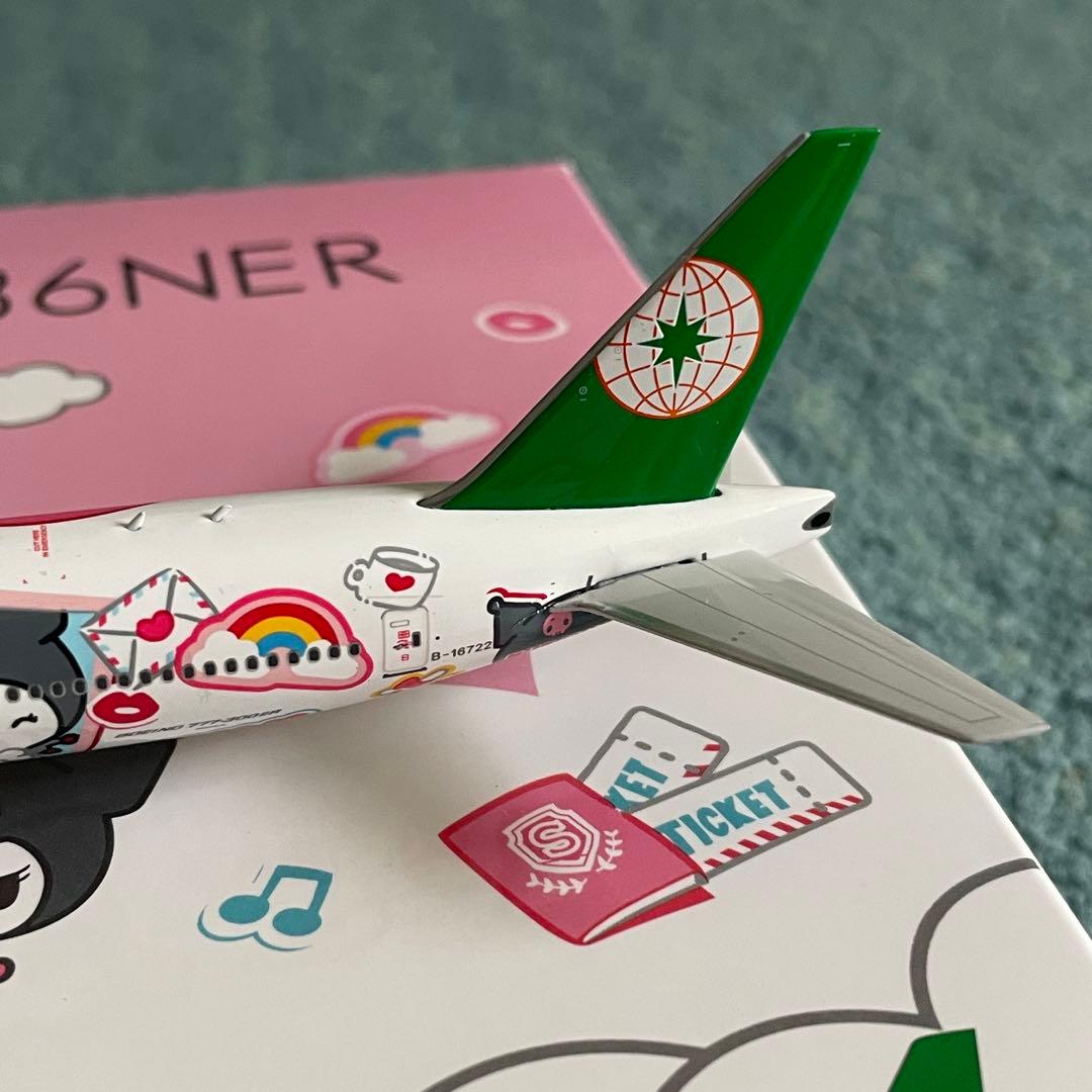 EVA AIR エバー航空 777-300ER ハローキティ Ph 1:400 - メルカリ