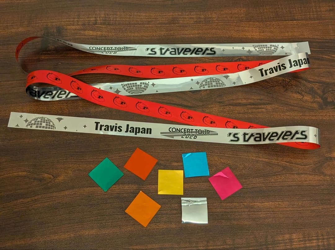 TravisJapan stravelers トラジャストラベラーズ 銀テープ - メルカリ