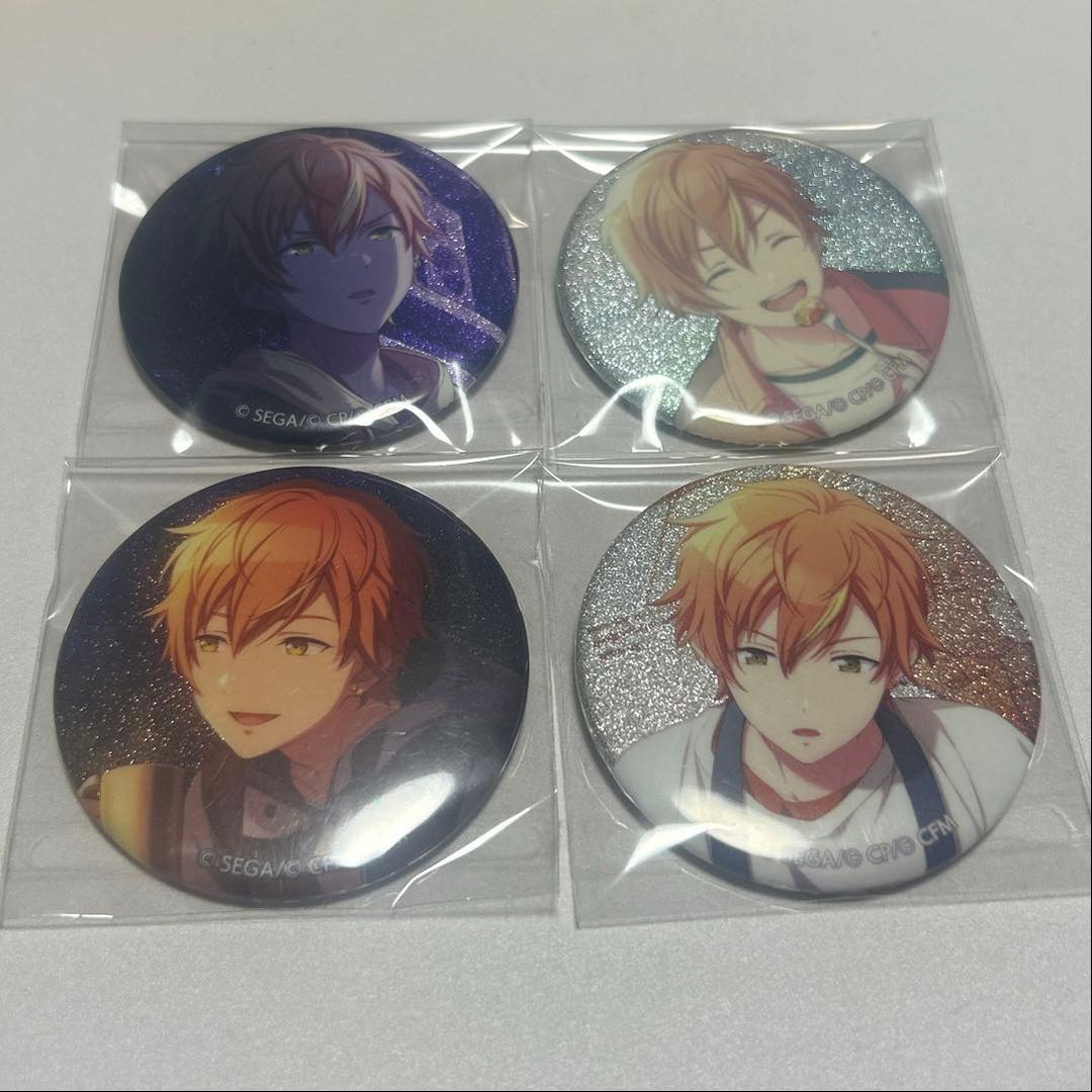 プロセカ 東雲彰人 グリッター缶バッジ - メルカリ