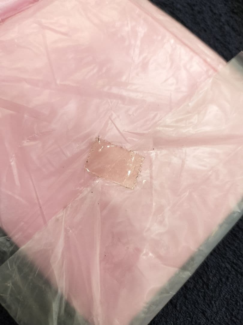 薬師丸ひろ子　当時物ビニール財布　ピンク