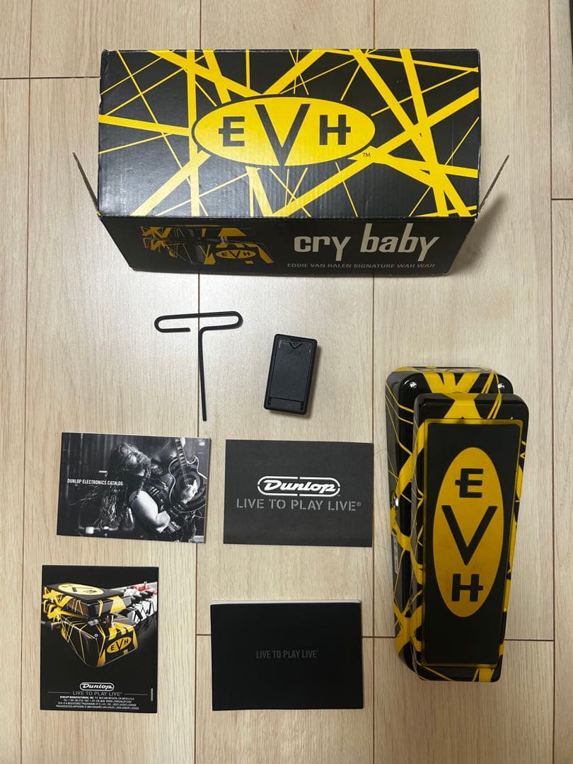 EVH Cry Baby Wah ワウペダル Amazon | Dunlop Cry Baby EVH95 EVH シグネチャー ワウ エフェクト