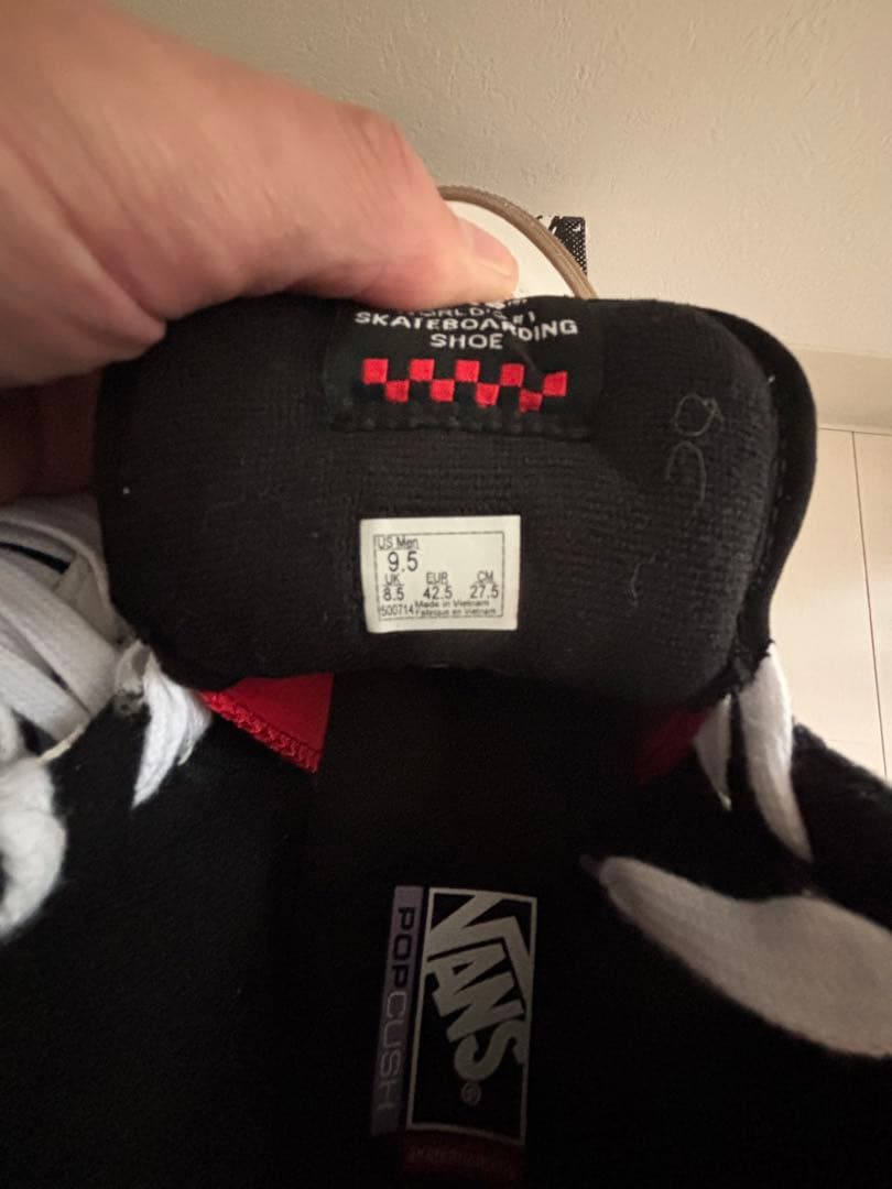 バンズ ハーフキャブ　27.5cm PRO ホワイトANTIQUE WHITE