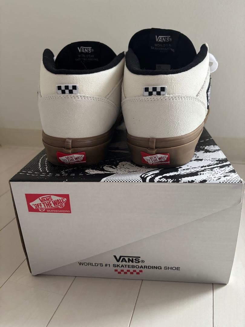 バンズ ハーフキャブ　27.5cm PRO ホワイトANTIQUE WHITE