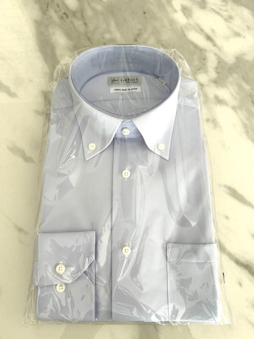 【又7】ワイシャツ　長袖　5枚セット　i-shirt ノーアイロン 楽天市場】ノーアイロン ワイシャツ 長袖 形態安定 はるやま i-Shirt