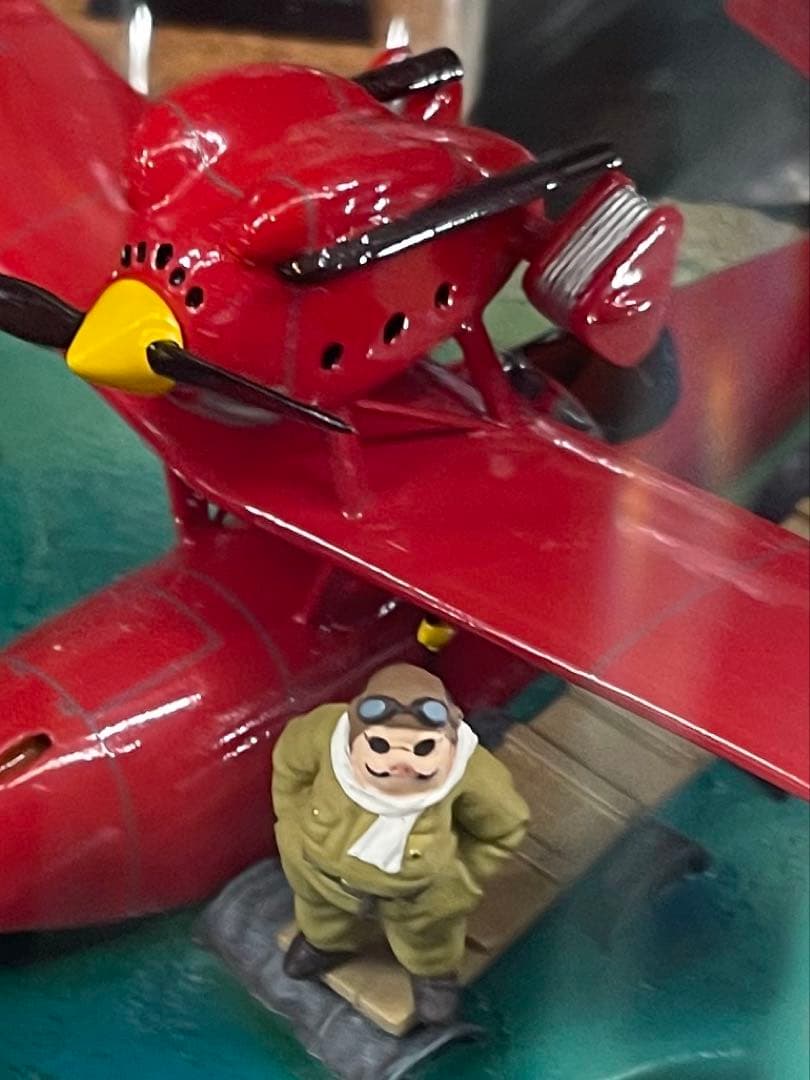 紅の豚　サボイアS-21　飛行艇　ポルコロッソ付ジオラマ　宮崎駿
