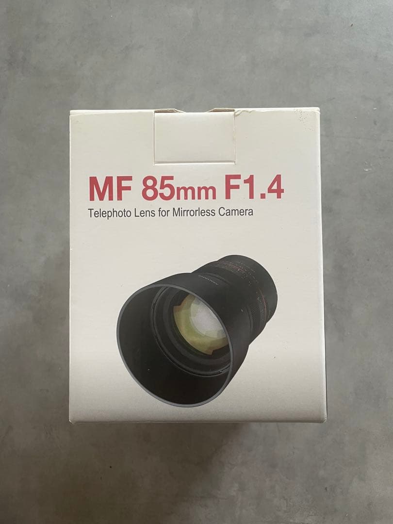 SAMYANG MF 85mm F1.4 キャノンRF用 (canon RP) MF85mm1.4RF-