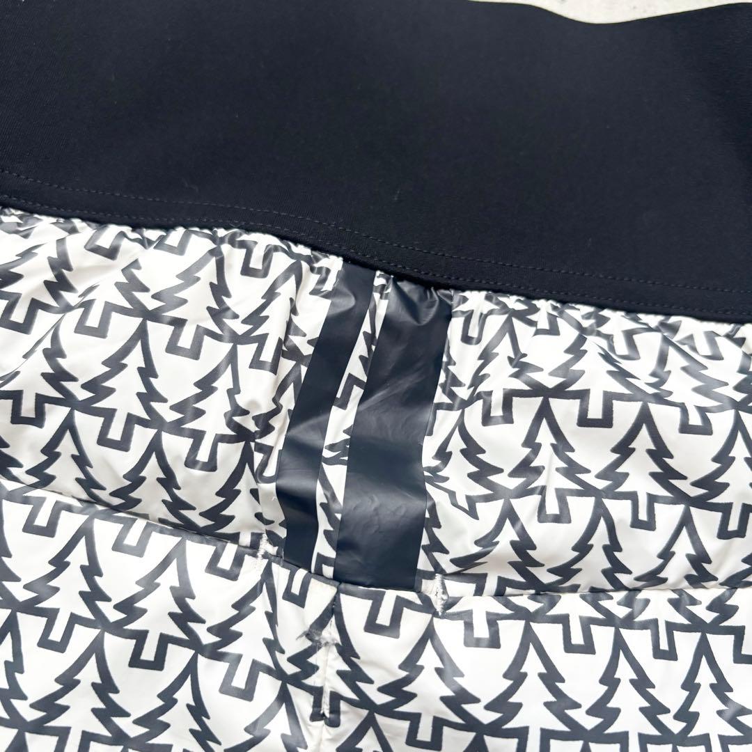 22年】PGG ピージージー ナイロンタフタ×高通気フリーススカート ツリー柄