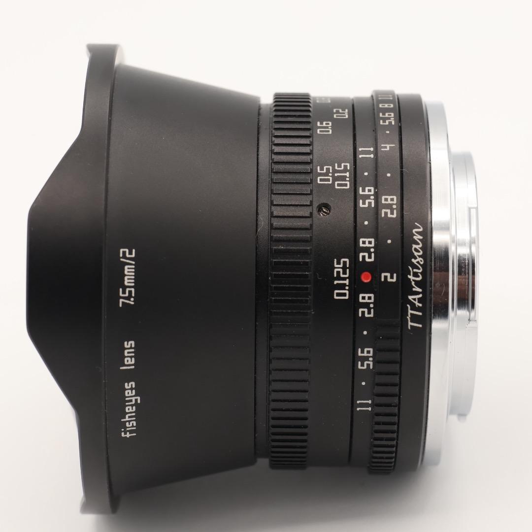 【美品】 銘匠光学 TTArtisan 7.5mm f2 Fuji Xマウント