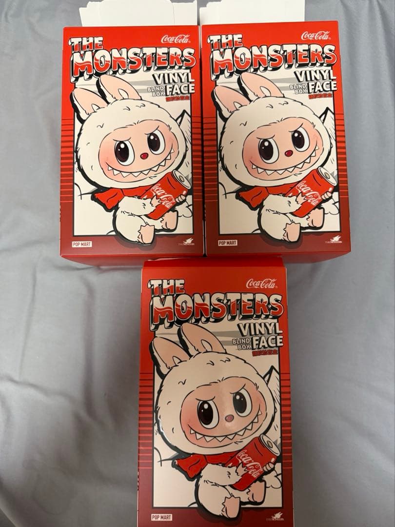 LABUBU コカ・コーラ　 コーララブブ シークレット 瓶、缶、3点セット