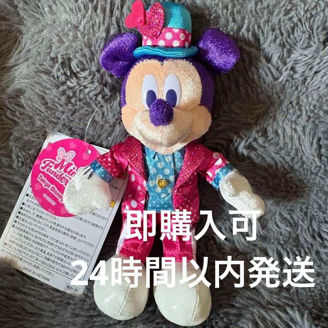 ディズニーパルパルーザ ミニーのファンダーランド ぬいぐるみバッジ