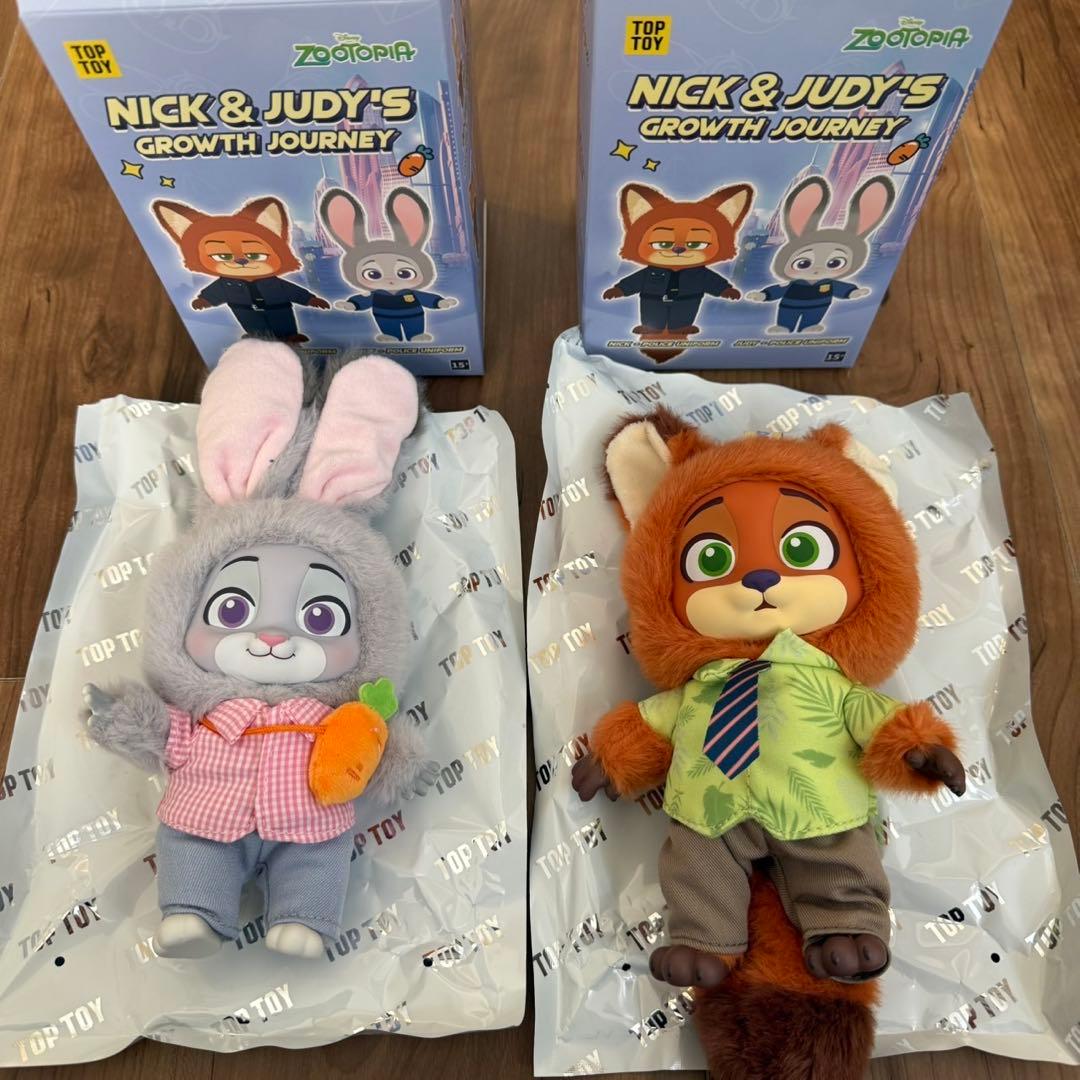 TOPTOY ズートピア GROWTH JOURNEY 大人 セット - メルカリ