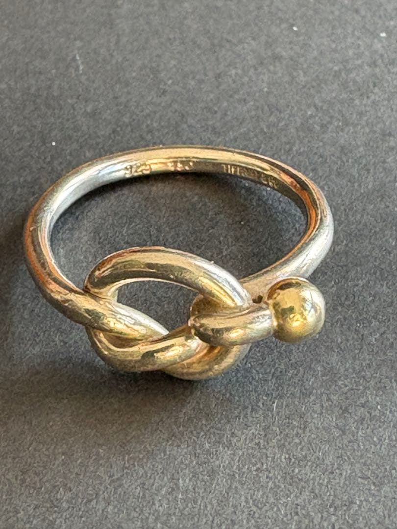 Tiffany & Co. ティファニー ラブノットSV925リング TIFFANY&Co.（ティファニー） 9号 リング・指輪 ラブノット シルバー