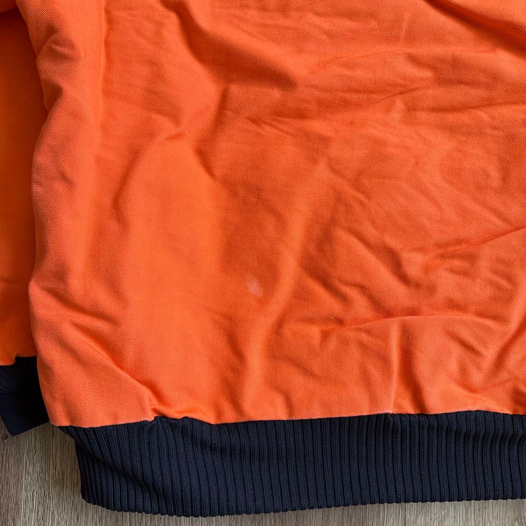 carhartt アクティブジャケット オレンジ USA - メルカリ