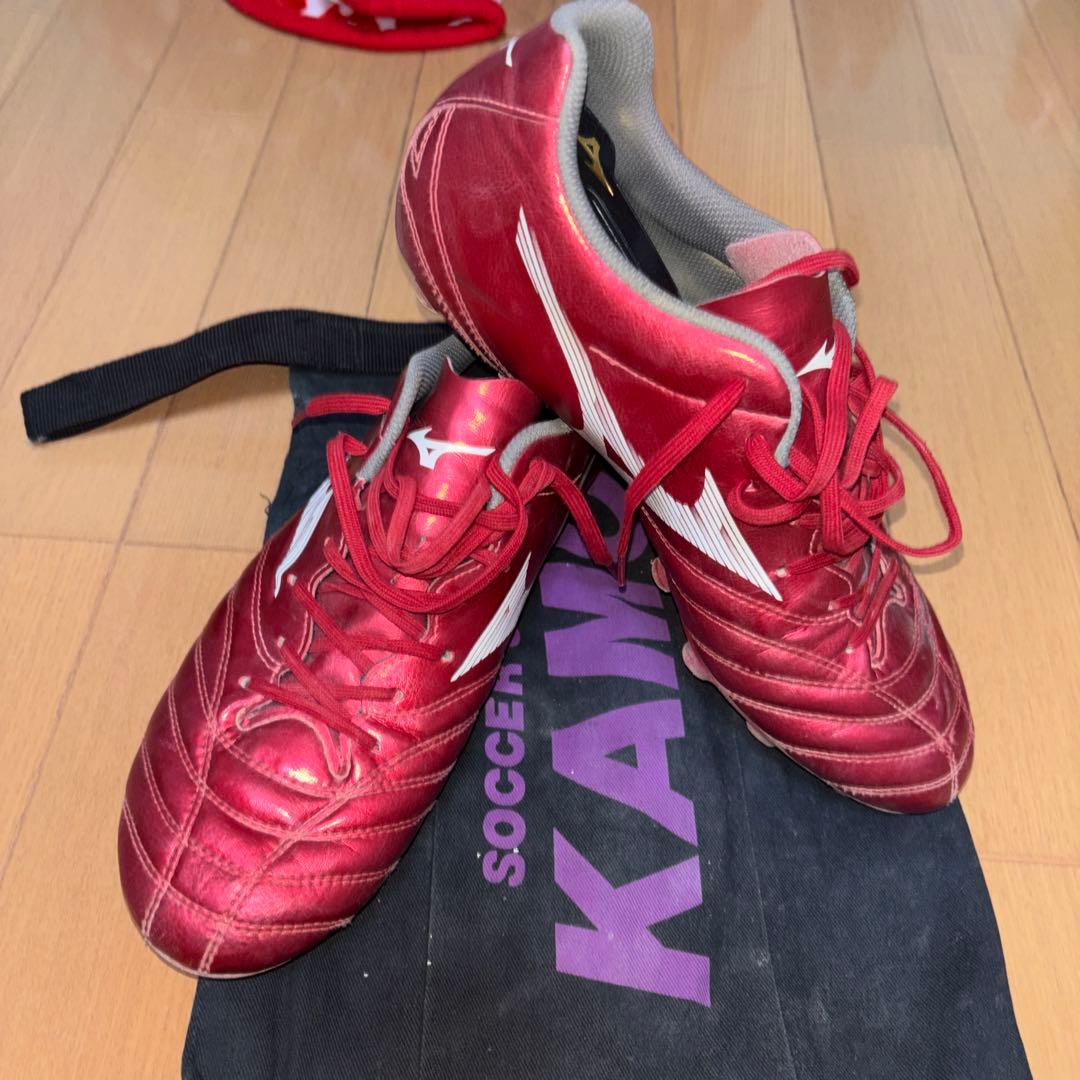 Mizuno Monarcida Neo レッド サッカーシューズ - メルカリ