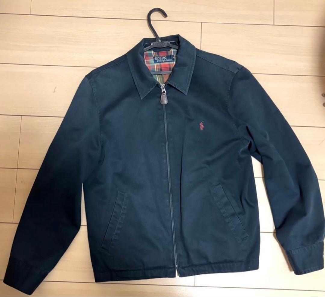 Polo by Ralph Lauren スウィングトップ ネイビー90s 90'S POLO RALPH LAUREN SWING-TOP JACKET/M | 古着屋FERANTRACING