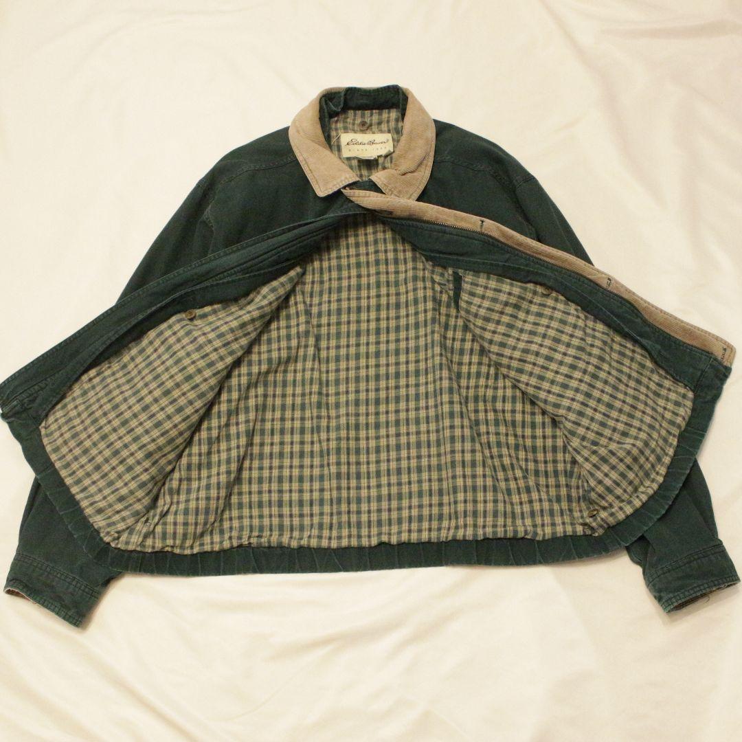 90s 白タグ Eddie Bauer ハンティングジャケット グリーン - メルカリ