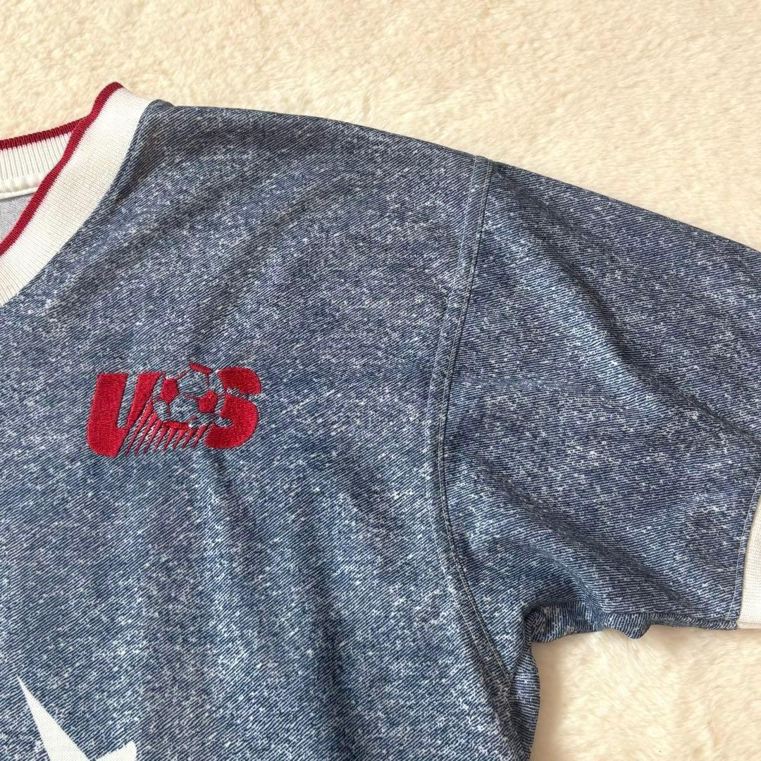 激レア希少 USA製 adidas 94年 W杯 アメリカ代表 背番号 星柄