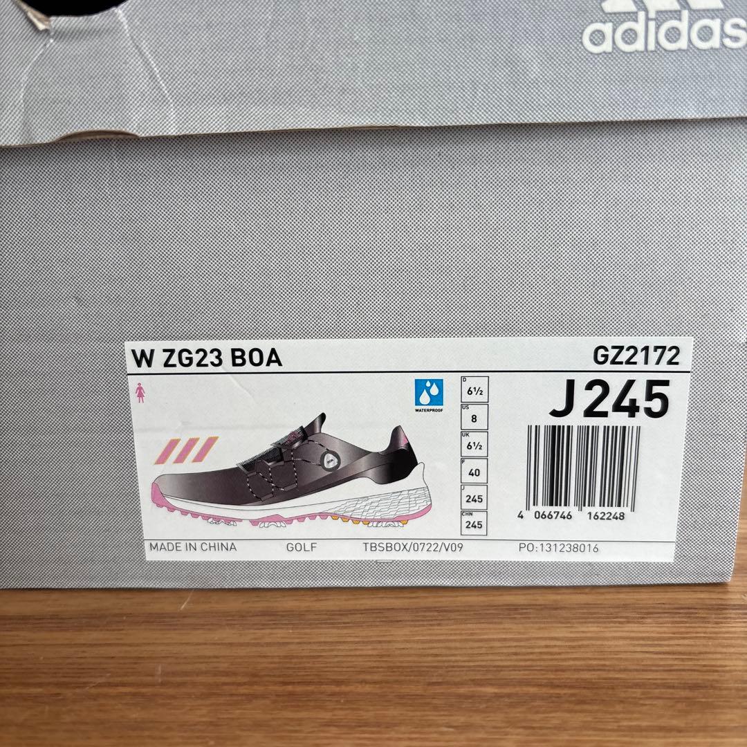 24.5cm　アディダス　ゴルフ　GZ2172　ZG23ボア　定価24,200円