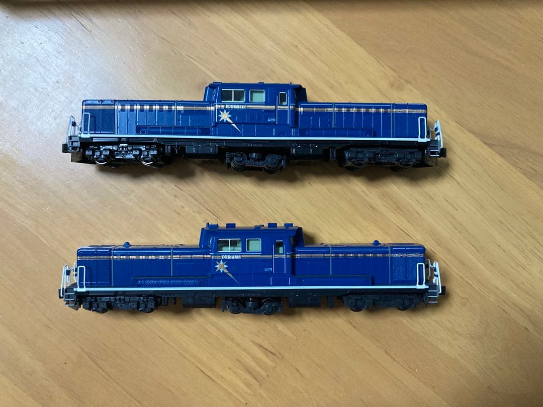 Nゲージ　KATO DD51北斗星色重連セット