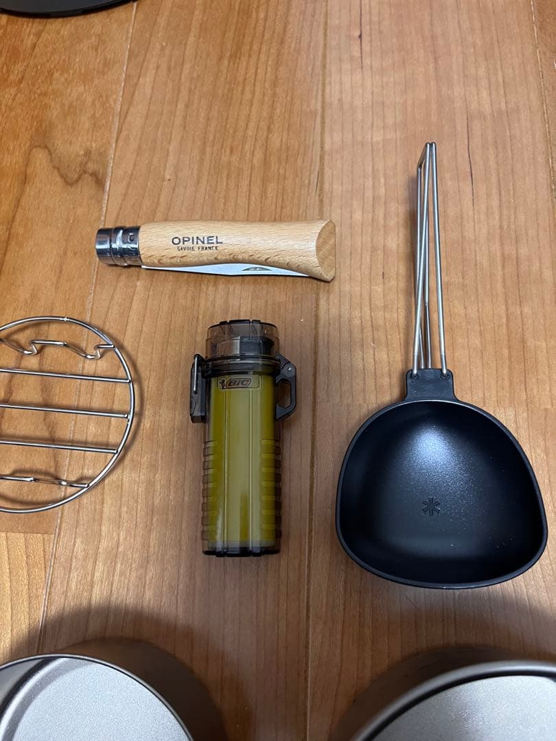 エバニュー MSR snowpeak オピネル 水蒸気炊飯 登山クッカーセット