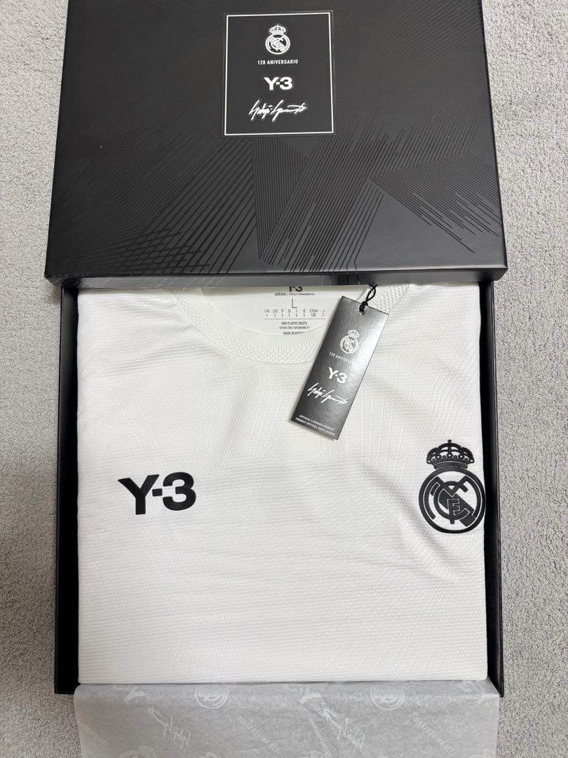 ☆新品未着用タグ付き Y-3 レアル・マドリード コラボユニフォーム L
