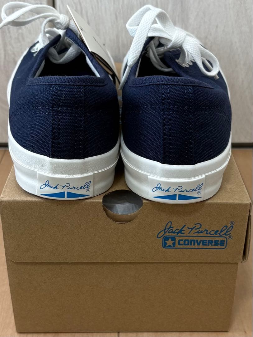 【新品未使用】コンバース ネイビー ジャックパーセル 27.0cm